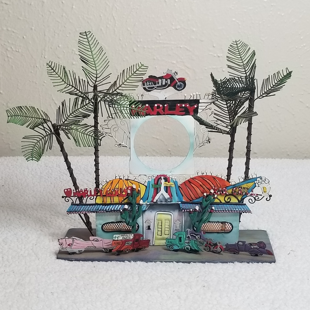 Unbranded Metal Harley davidson decor